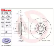 Диск тормозной Brembo, арт. 09.9760.10