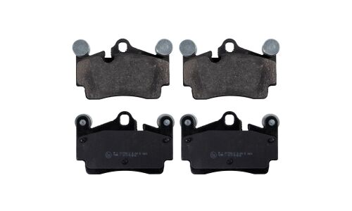 Колодки тормозные дисковые Febi, задние, комплект на ось (4 шт), арт. 16619