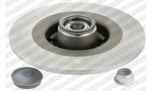 Диск тормозной SNR, задний, правый/левый, 1 шт, арт. KF155.78U