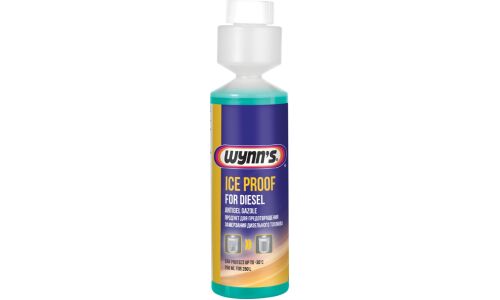 Антигель Wynn's Ice Proof For Diesel, присадка в дизельное топливо, бутылка c дозатором 250мл, арт. W22710