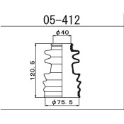Пыльник ШРУСа Maruichi, внутренний, арт. 05-412