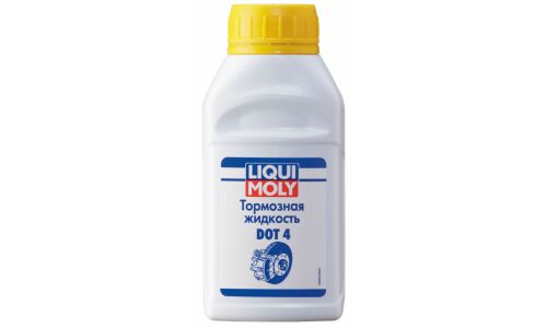 Жидкость тормозная Liqui Moly Bremsflussigkeit, DOT-4, 250мл, арт. 8832/21155