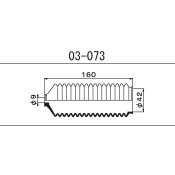Пыльник рулевой рейки Maruichi, арт. 03-073