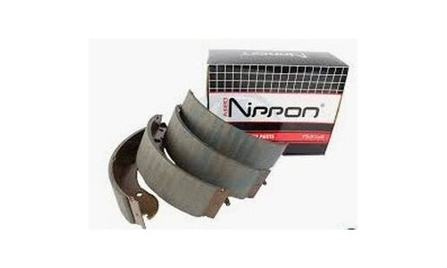 Колодки тормозные барабанные Allied Nippon, комплект на ось (4 шт), арт. ABS1802