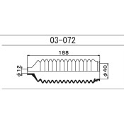 Пыльник рулевой рейки Maruichi, арт. 03-072