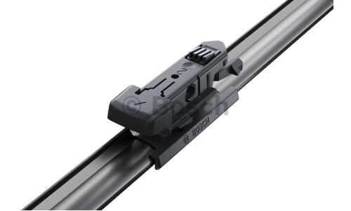 Щетки стеклоочистителя Bosch Aerotwin 600мм (24") + 380мм (15") бескаркасные, всесезонные, со спойлером, для леворульных авто, крепления Push Button, Pinch Tab, Top Lock, комплект 2 шт, арт. 3 397 007 292