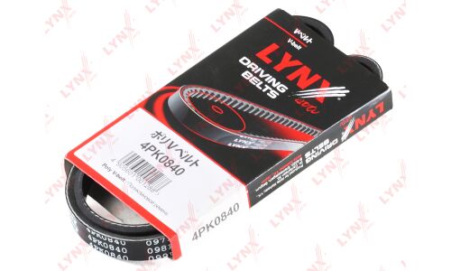 Ремень поликлиновый LYNXauto, арт. 4PK0840
