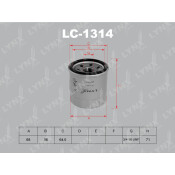 Фильтр масляный LYNXauto, арт. LC-1314