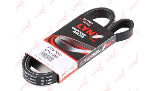 Ремень поликлиновый LYNXauto, арт. 6PK1540