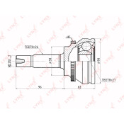 ШРУС LYNXauto, внешний, арт. CO-7503A