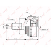 ШРУС LYNXauto, внешний, арт. CO-3465A