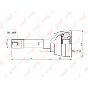ШРУС LYNXauto, внешний, арт. CO-7305