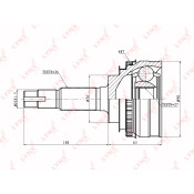 ШРУС LYNXauto, внешний, арт. CO-7511A