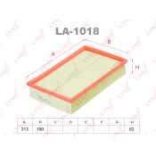 Фильтр воздушный LYNXauto, арт. LA-1018
