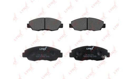 Колодки тормозные дисковые LYNXauto передние, комплект на ось (4 шт), арт. BD-3410