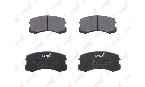 Колодки тормозные дисковые LYNXauto передние, комплект на ось (4 шт), арт. BD-5503
