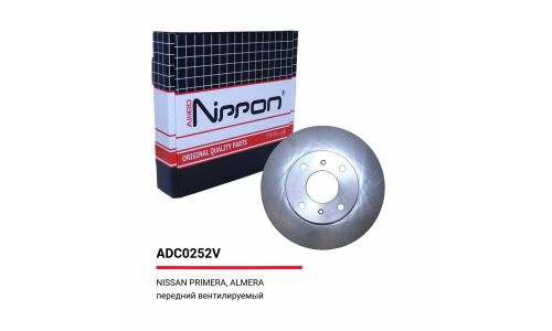 Диск тормозной | перед Allied Nippon, арт. ADC0252V