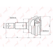 ШРУС LYNXauto, внешний, арт. CO-7515