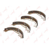 Колодки тормозные барабанные LYNXauto, комплект на ось (4 шт), арт. BS-7501