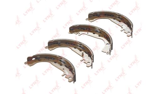 Колодки тормозные барабанные LYNXauto, комплект на ось (4 шт), арт. BS-7501