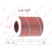 Фильтр воздушный LYNXauto, арт. LA-107