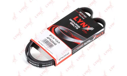 Ремень поликлиновый LYNXauto, арт. 4PK0948