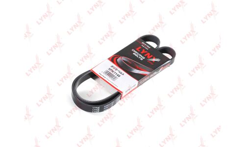 Ремень приводной LYNXauto поликлиновый, арт. 5PK1148
