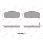 Колодки тормозные LYNXauto дисковые, арт. BD-3403