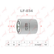 Фильтр топливный LYNXauto, арт. LF-034