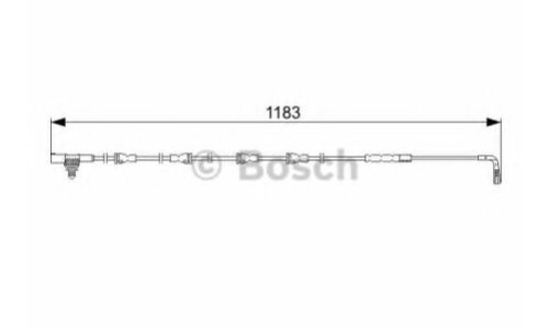 Датчик износа тормозных колодок Bosch, арт. 1 987 473 031
