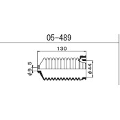 Пыльник рулевой рейки Maruichi, арт. 05-489