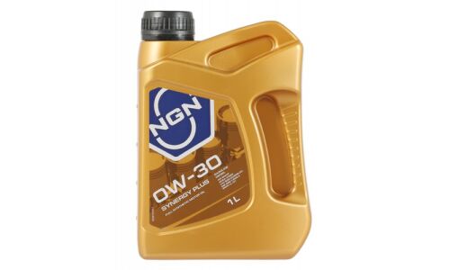 Масло моторное NGN SYNERGY PLUS 0w30, синтетическое, API SL/CF, ACEA A3/B4, универсальное, 1л, арт. V172085616