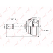 ШРУС LYNXauto, внешний, арт. CO-5505