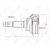 ШРУС LYNXauto, внешний, арт. CO-7508