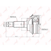 ШРУС LYNXauto, внешний, арт. CO-7507