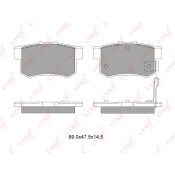 Колодки тормозные LYNXauto дисковые, арт. BD-3401