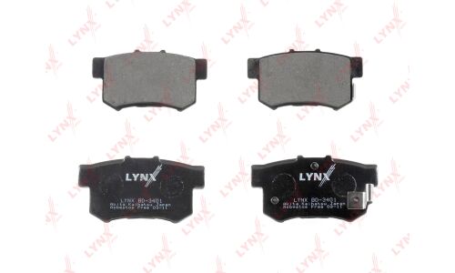 Колодки тормозные LYNXauto дисковые, арт. BD-3401