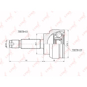 ШРУС LYNXauto, внешний, арт. CO-5533
