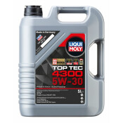 Масло моторное Liqui Moly Top Tec 4300 5w30, синтетическое, ACEA C2, для дизельного двигателя, 5л, арт. 8031 (2324)