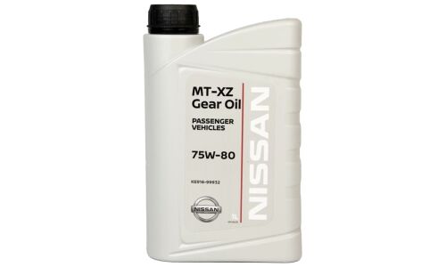 Масло трансмиссионное Nissan MT-XZ Gear Oil 75w80, полусинтетическое ...