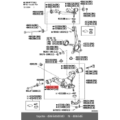 Сайлентблок Toyota, арт. 48654-60040