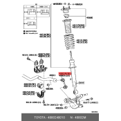 Стойка стабилизатора (линк) Toyota, задняя, правая, арт. 48802-48010