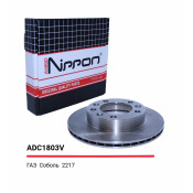 Диск тормозной | перед Allied Nippon, арт. ADC1803V