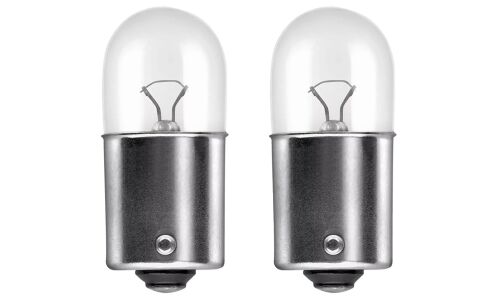 Лампа Osram Ultra Life R5W (BA15s, G18), 12В, 5Вт, комплект 2 шт, арт. 5007ULT-02B