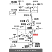 Сайлентблок Toyota, арт. 48655-60050