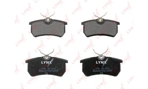 Колодки тормозные LYNXauto дисковые, арт. BD-3010