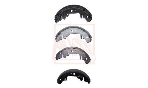 Колодки тормозные барабанные Akyoto, комплект на ось (4 шт), арт. AKS-11814