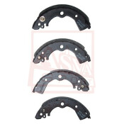 Колодки тормозные барабанные Akyoto, комплект на ось (4 шт), арт. AKS-1185