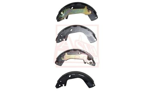Колодки тормозные барабанные Akyoto, комплект на ось (4 шт), арт. AKS-2016