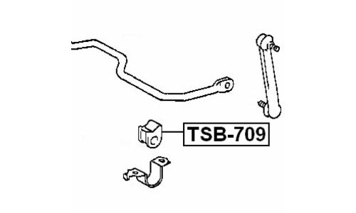 Втулка Febest, арт. TSB-709